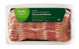 Fresh Brand – Applewood Smoked Uncured Bacon, 12 oz