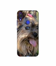 Amazon Brand - Solimo Designer Hairy Puppy 3D Printed Hard Back Case Mobile Cover for Xiaomi Redmi Note 7 Pro