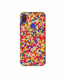 Amazon Brand - Solimo Designer Multicolor Bin 3D Printed Hard Back Case Mobile Cover for Xiaomi Redmi Note 7 Pro