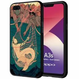 Amazon Brand - Solimo Designer Mermaid Printed Hard Back Case Mobile Cover for Oppo A3s (D1264)