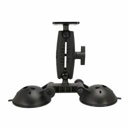 ARKON RM2X80AMPS Robust Double Windshield Suction Mount AMPS Compatible Retail - Black