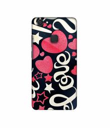 Amazon Brand - Solimo Designer Love You 3D Printed Hard Back Case Mobile Cover for Vivo V7 Plus