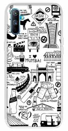 Amazon Brand - Solimo Designer Multicolor Mumbai Comic Printed Soft Back Case Mobile Cover for Realme C3