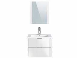 Amazon Brand - Movian Cher - Vanity Unit with Mirror and Basin, 61 x 46.5 x 49 cm, White