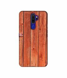 Amazon Brand - Solimo Designer Wooden Door 3D Printed Hard Back Case Mobile Cover for Oppo A9 (2020)