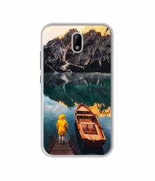 Amazon Brand - Solimo Designer Lake View UV Printed Soft Back Case Mobile Cover for Itel A23