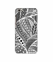 Amazon Brand - Solimo Designer Random White Pattern 3D Printed Hard Back Case Mobile Cover for Vivo Y69