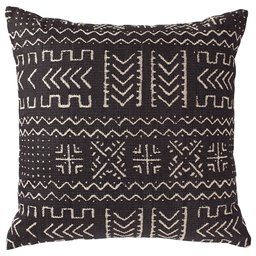 Amazon Brand – Rivet Mudcloth-Inspired Decorative Throw Pillow, 17