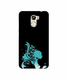 Amazon Brand - Solimo Designer Lady Vector N 3D Printed Hard Back Case Mobile Cover for Gionee X1