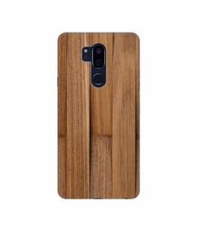 Amazon Brand - Solimo Designer Wooden Art 3D Printed Hard Back Case Mobile Cover for LG G7 ThinQ