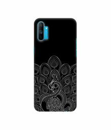 Amazon Brand - Solimo Designer Peacock Pattern 3D Printed Hard Back Case Mobile Cover for Realme C3