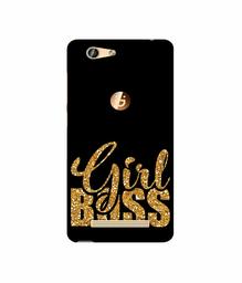 Amazon Brand - Solimo Designer Sparkle Girl Boss 3D Printed Hard Back Case Mobile Cover for Gionee F103 Pro