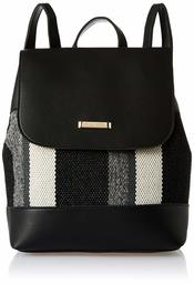 Flavia Women's Handbag with Pouch (Black) (Set of 2)