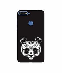 Amazon Brand - Solimo Designer Panda Illustrator 3D Printed Hard Back Case Mobile Cover for Huawei Honor 7A