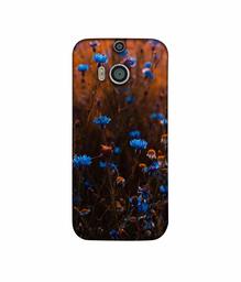 Amazon Brand - Solimo Designer Flower Photograpy 3D Printed Hard Back Case Mobile Cover for HTC One M8