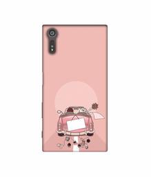 Amazon Brand - Solimo Designer Married Couple 3D Printed Hard Back Case Mobile Cover for Sony Xperia XZ Dual