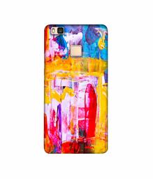 Amazon Brand - Solimo Designer Multicolor Canvas Paint 3D Printed Hard Back Case Mobile Cover for Huawei P9 lite