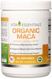 Vita Essentials Organic Maca Root Powder, 16 Ounce