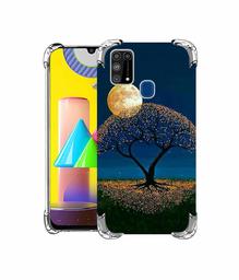 Amazon Brand - Solimo Designer Dark Night View UV Printed Soft Back Case Mobile Cover for Samsung Galaxy M31