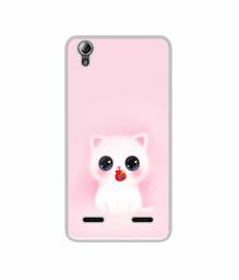 Amazon Brand - Solimo Designer Kitty UV Printed Soft Back Case Mobile Cover for Lenovo A6000