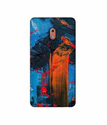 Amazon Brand - Solimo Designer Brush Texture 3D Printed Hard Back Case Mobile Cover for Nokia 2.1