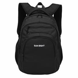 Caran·Y 18 Inc Large School Backpack Boy and Girl Over 10 Years Old (L-18 Inc, Black)