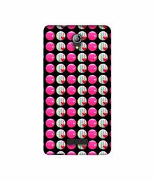 Amazon Brand - Solimo Designer Small Two Color Circle 3D Printed Hard Back Case Mobile Cover for Micromax Canvas Pace 4G Q416