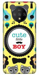 Amazon Brand - Solimo Designer Cute Little Boy Pattern 3D Printed Hard Back Case Mobile Cover for OnePlus 7T