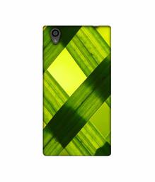 Amazon Brand - Solimo Designer Leafs Texture 3D Printed Hard Back Case Mobile Cover for Sony Xperia L1