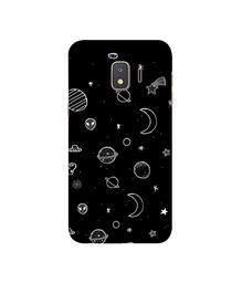 Amazon Brand - Solimo Designer Solar System 3D Printed Hard Back Case Mobile Cover for Samsung Galaxy J2 Core