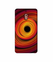 Amazon Brand - Solimo Designer Circle Patternn 3D Printed Hard Back Case Mobile Cover for Nokia 2.1