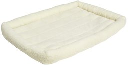 AmazonBasics Padded Pet Bolster Bed, Large