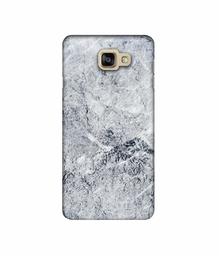 Amazon Brand - Solimo Designer Grayish Marble 3D Printed Hard Back Case Mobile Cover for Samsung Galaxy A9 Pro