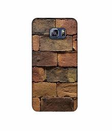 Amazon Brand - Solimo Designer Burn Bricks 3D Printed Hard Back Case Mobile Cover for Samsung Galaxy S6 Edge Plus