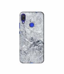 Amazon Brand - Solimo Designer Grayish Marble 3D Printed Hard Back Case Mobile Cover for Xiaomi Redmi Note 7 Pro