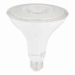 AmazonBasics foco LED equivalente a 90 W PAR38 (renovado), Regulable, compatible con CEC, Blanco Suave