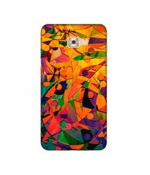 Amazon Brand - Solimo Designer Multicolor Texture 3D Printed Hard Back Case Mobile Cover for Samsung Galaxy C7 Pro