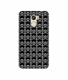 Amazon Brand - Solimo Designer White Flowers Pattern 3D Printed Hard Back Case Mobile Cover for Gionee X1