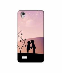 Amazon Brand - Solimo Designer Kiss-ing Couple 3D Printed Hard Back Case Mobile Cover for Vivo Y31