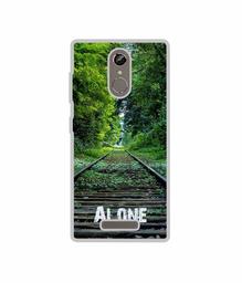 Amazon Brand - Solimo Designer Alone UV Printed Soft Back Case Mobile Cover for Gionee S6s