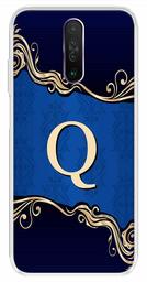 Amazon Brand - Solimo Designer Multicolor Blue Pattern Alphabet-Q Printed Soft Back Case Mobile Cover for Poco X2 / Xiaomi Redmi K30