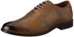 Amazon Brand - Symbol Men's D.Grey PU Formal Shoes - 10 UK (AZ-SY-424)