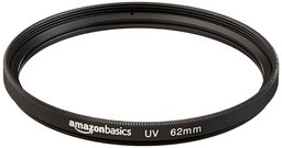 Amazonベーシック レンズフィルター UV保護 62mm CF26-N-62