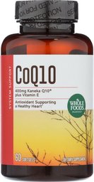 Whole Foods Market, CoQ10 400mg plus Vitamin E, 60 ct