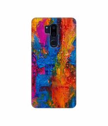 Amazon Brand - Solimo Designer Dark Multicolor Canvas 3D Printed Hard Back Case Mobile Cover for LG G7 ThinQ