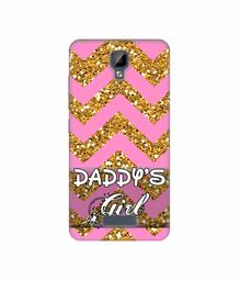 Amazon Brand - Solimo Designer Daddy's Girl 3D Printed Hard Back Case Mobile Cover for Gionee P7 Max