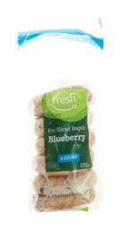 Fresh Brand – Blueberry Pre-Sliced Bagels, 21 oz (6 ct) FROZEN