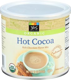 365 Everyday Value, Organic Cocoa, Rich Chocolate Flavor Mix, 12 oz