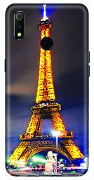 Amazon Brand - Solimo Designer Eiffel Tower 3D Printed Hard Back Case Mobile Cover for Realme 3 / Realme 3i