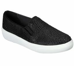 Concept 3 by Skechers Evve Fashion Slip-on Sneaker, Black, UK 7